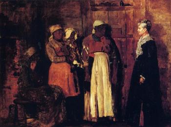溫斯洛 荷默 A Visit from the Old Mistress 溫斯洛 荷默 A Visit from the Old Mistress